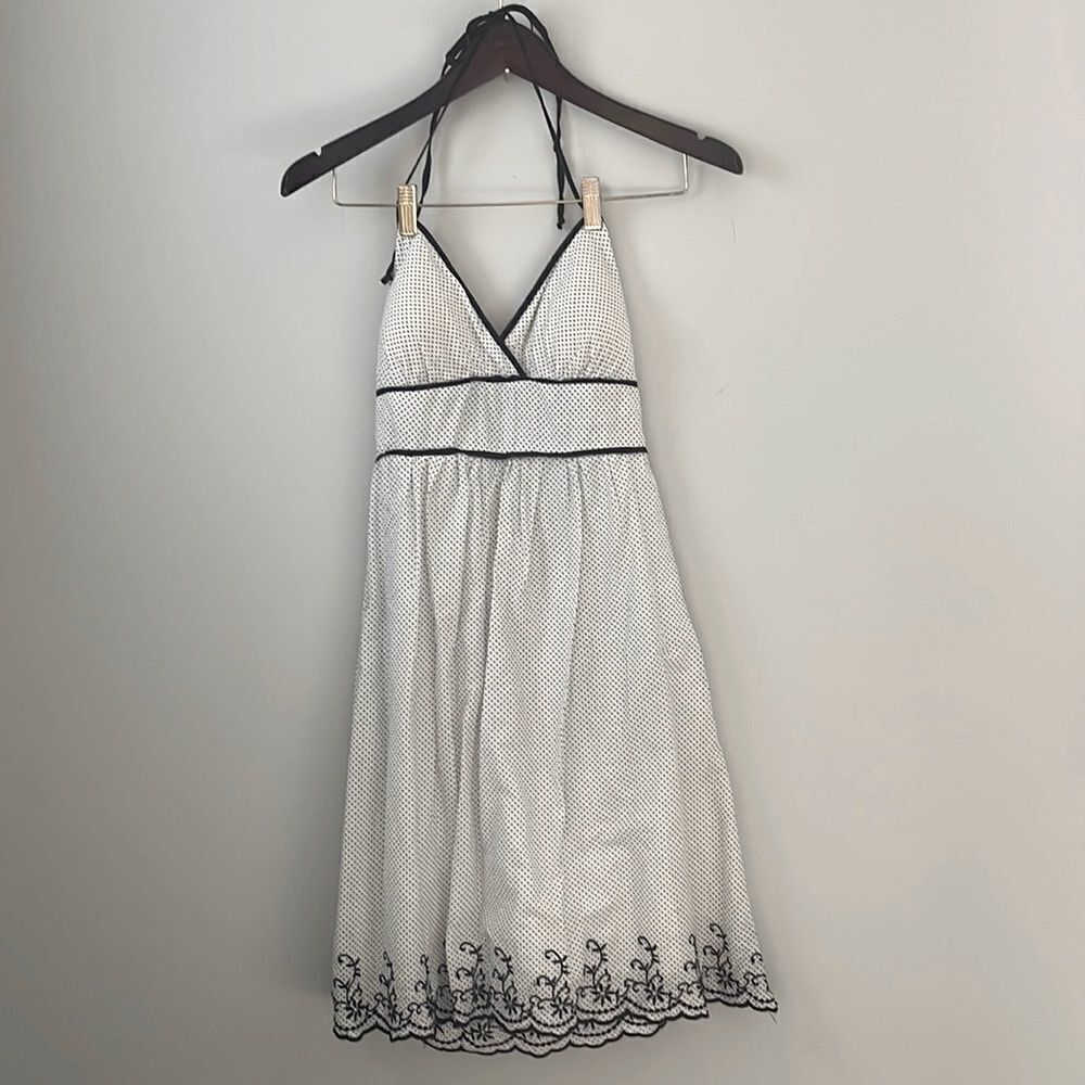 NWOT Speechless White & black Polka Dot Dress SIZE 3